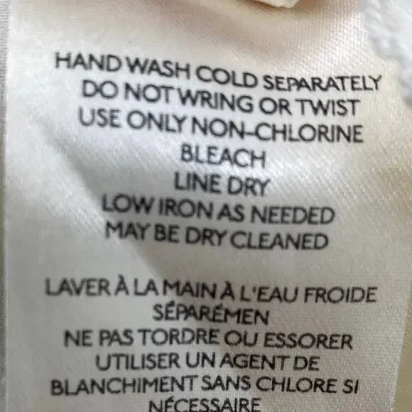 Anthropologie Viveka Embroidered Floral Mini Dress Balloon Long Sleeve Ivory S - Picture 9 of 10